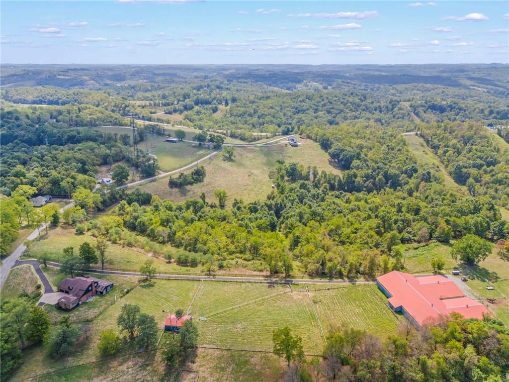 603 Highland Ridge Road Claysville, PA 15323 - Photo 44 of 47 an aerial view of residential houses with outdoor space