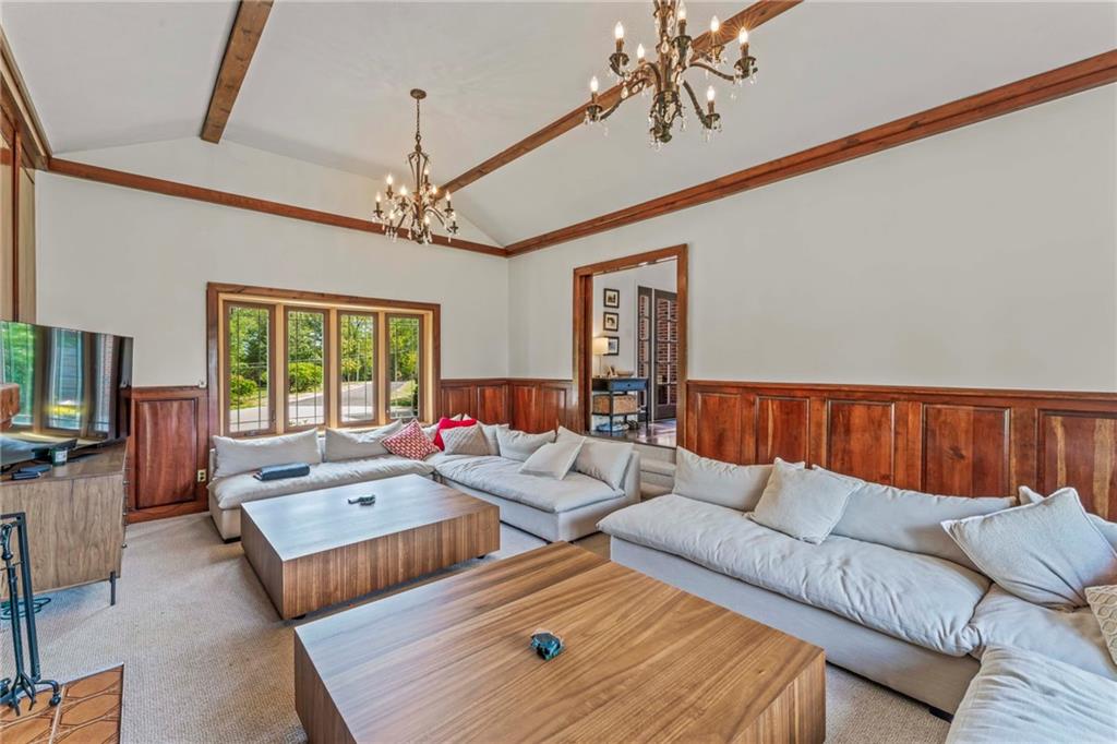 603 Highland Ridge Road Claysville, PA 15323 - Photo 10 of 47 a living room with furniture ceiling fan and a window