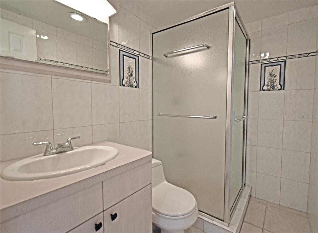 4015 Bayshore Boulevard, Unit 17F Tampa, FL 33611 - Photo 31 of 32 a bathroom with a sink toilet and shower
