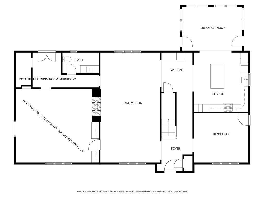 2311 Old Washington Road Pittsburgh, PA 15241 - Photo 39 of 41 First Floor Floor Plan