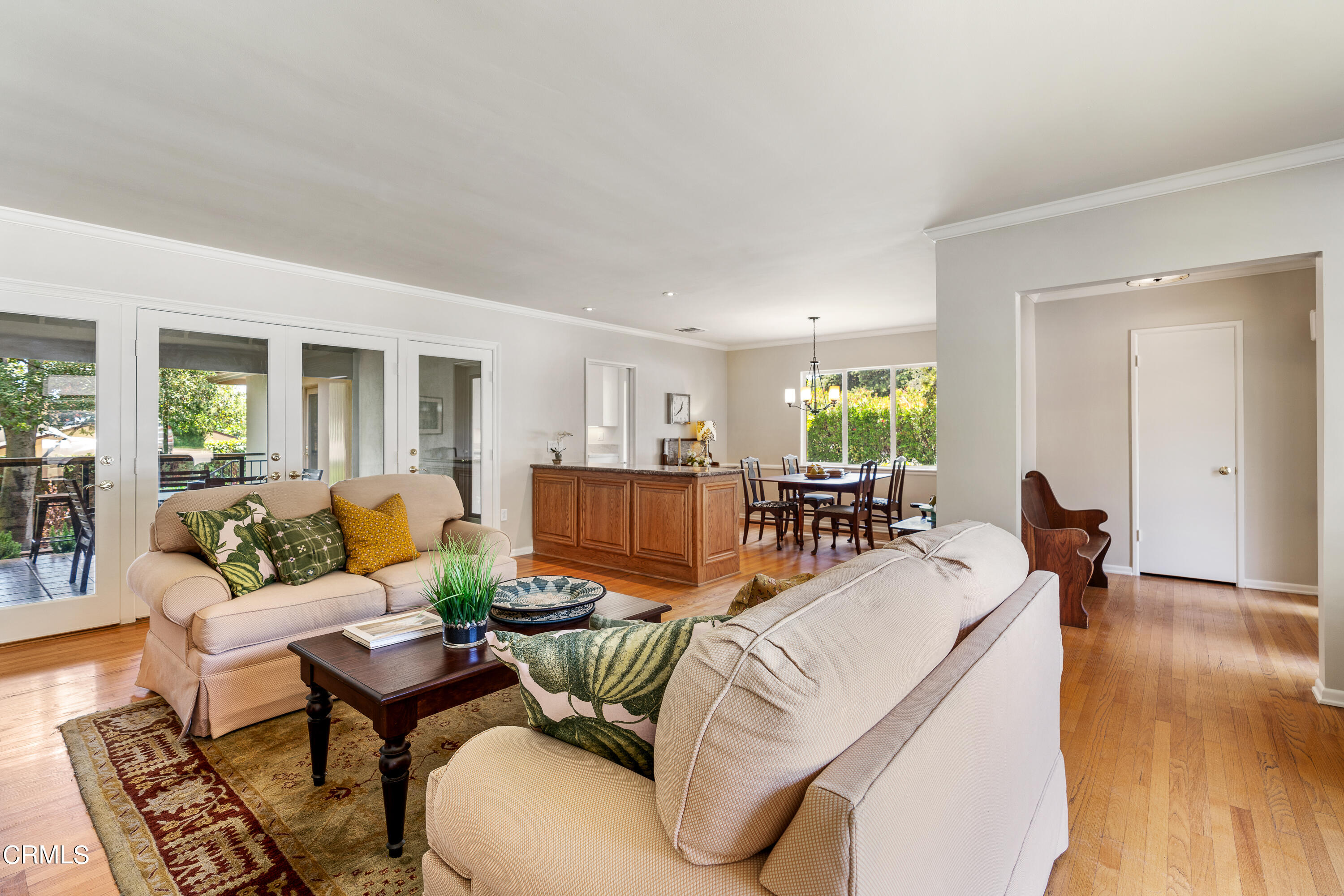 2155 Canyon Close Road Pasadena, CA 91107 - Photo 12 of 41 a living room with furniture and wooden floor