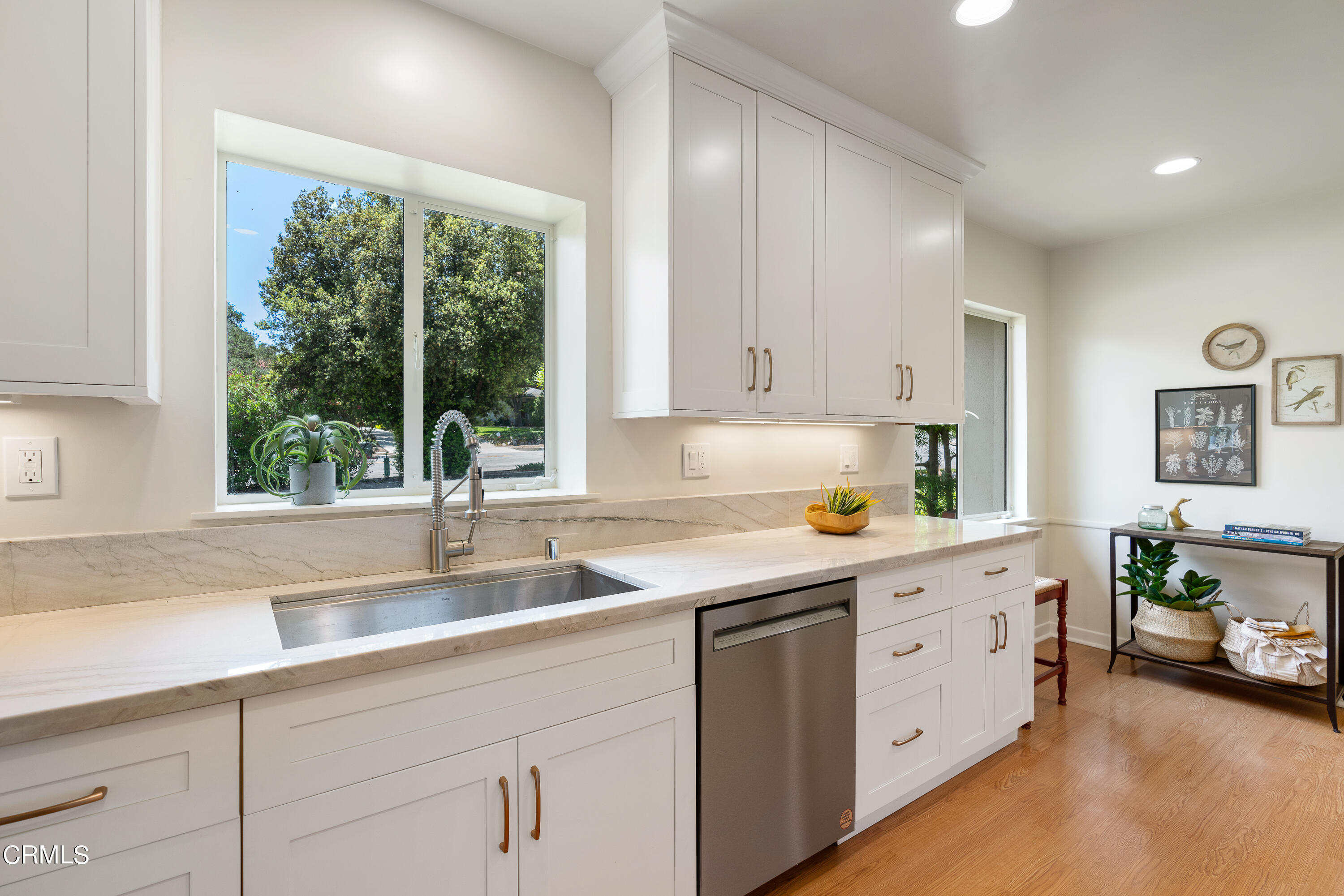 2155 Canyon Close Road Pasadena, CA 91107 - Photo 19 of 41 a kitchen with a sink and large window