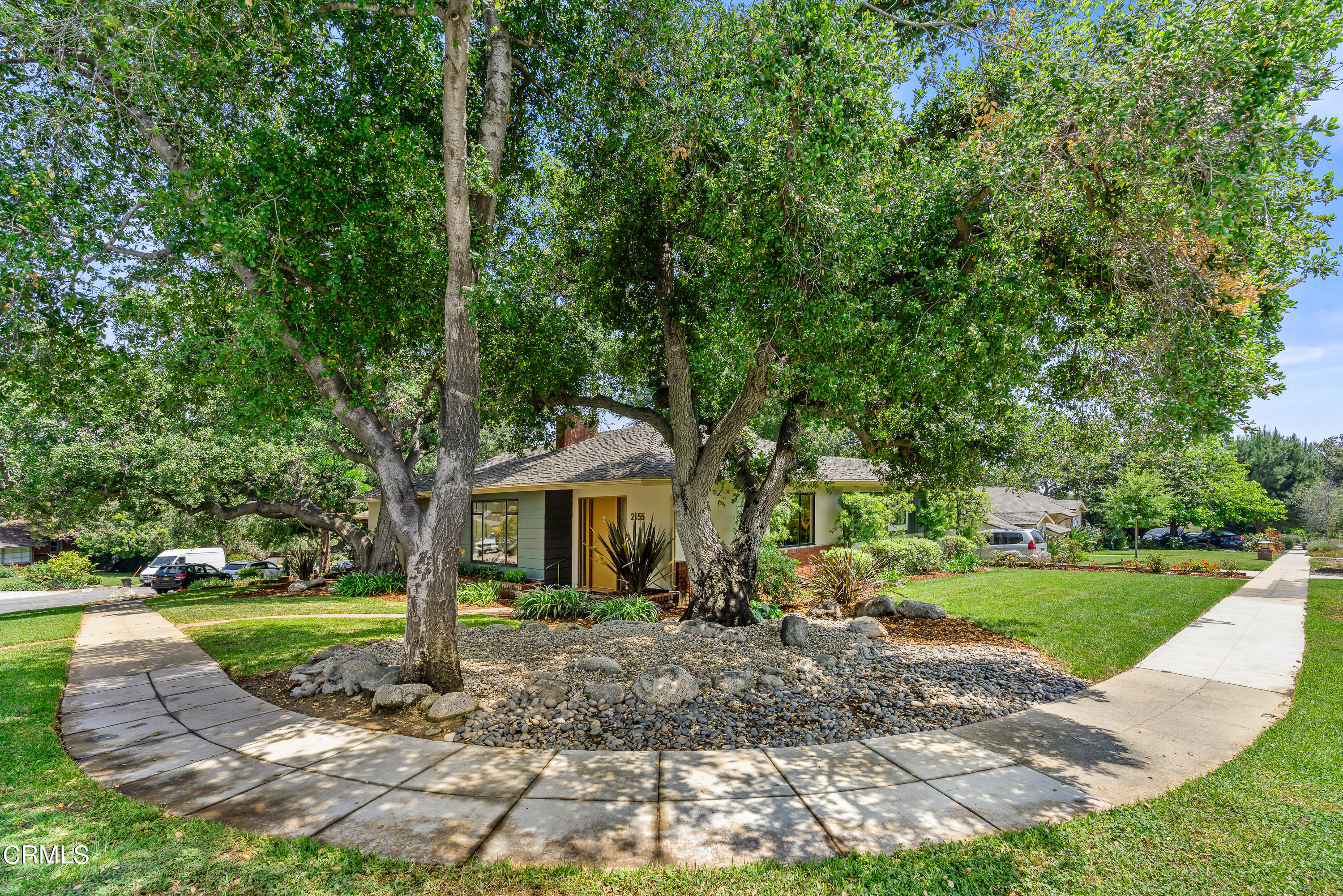 2155 Canyon Close Road Pasadena, CA 91107 - Photo 3 of 41 a front view of a house with a yard