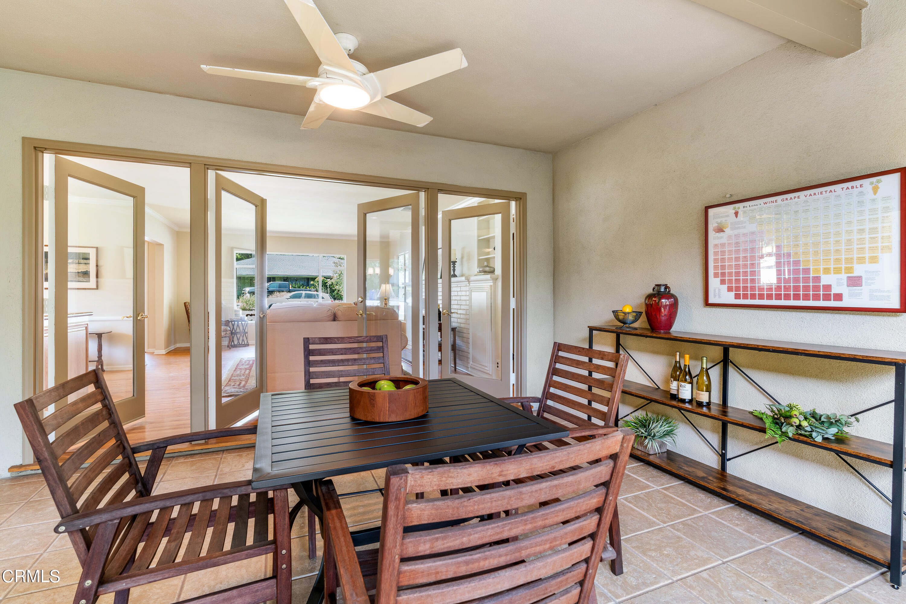 2155 Canyon Close Road Pasadena, CA 91107 - Photo 36 of 41 a view of a dining room with furniture a chandelier and large windows