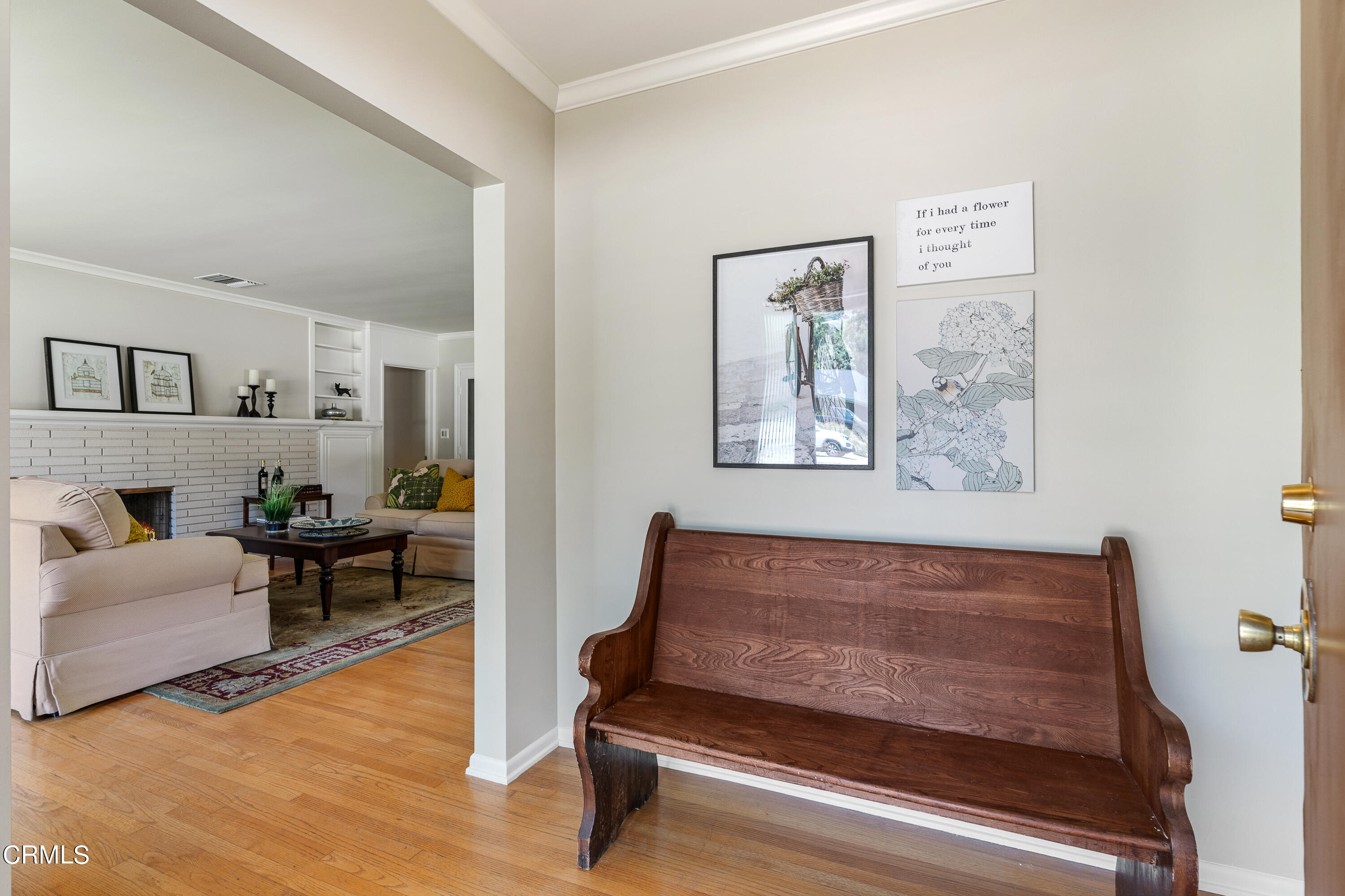2155 Canyon Close Road Pasadena, CA 91107 - Photo 8 of 41 a living room with furniture and wooden floor