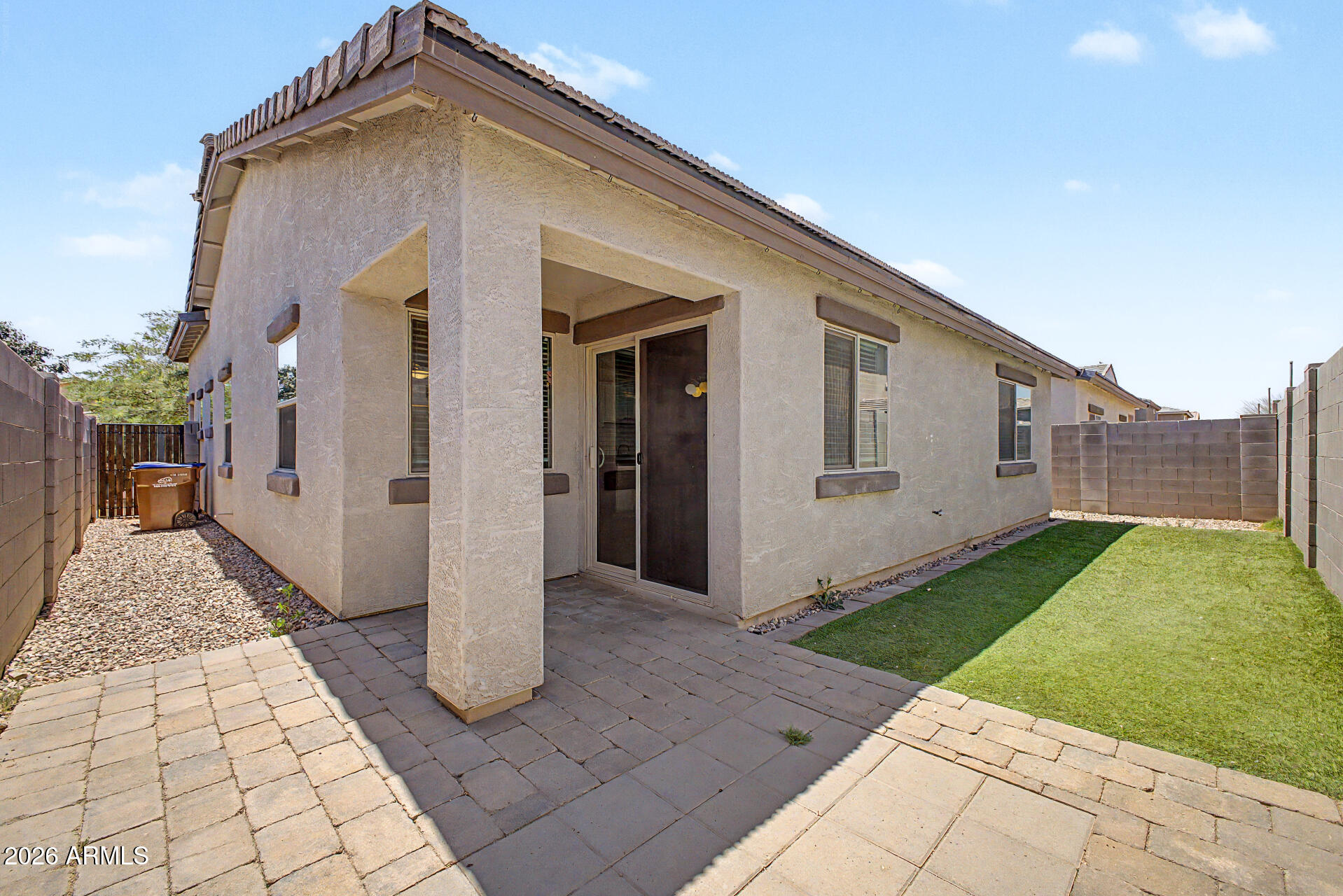 1882 West Rd Agent Street Apache Junction, AZ 85120 - Photo 25 of 26 a front view of a house with garden