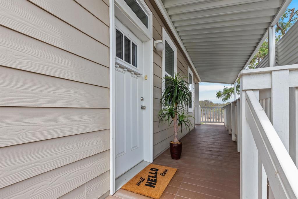 a view of outdoor space and deck
