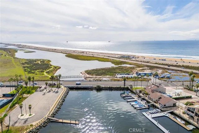 a view of city with ocean