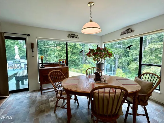 a view of a storage in a room