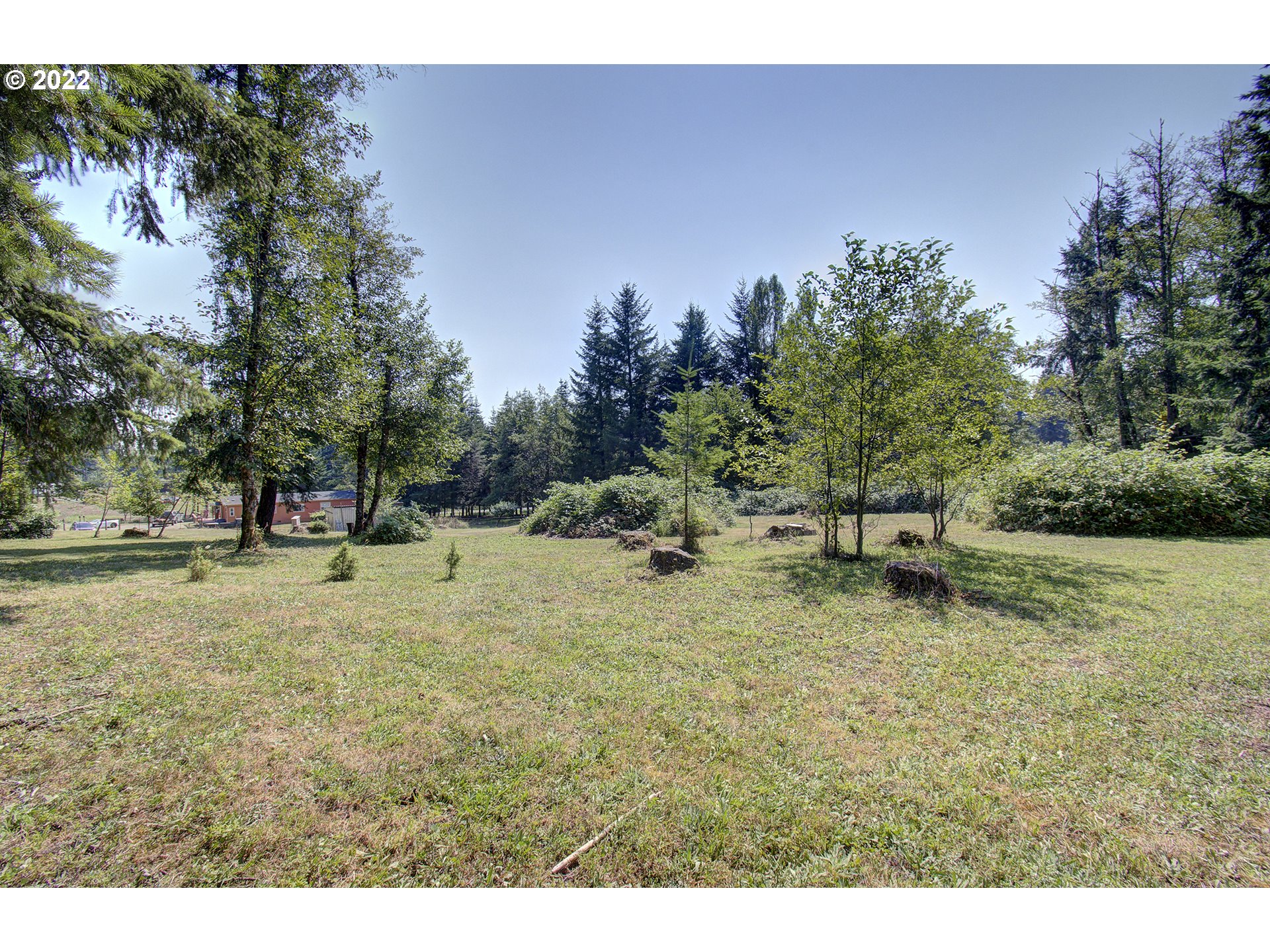 24416 Northeast Berry Road Battle Ground, WA 98604 - Photo 29 of 31 a backyard of a house with table and chairs