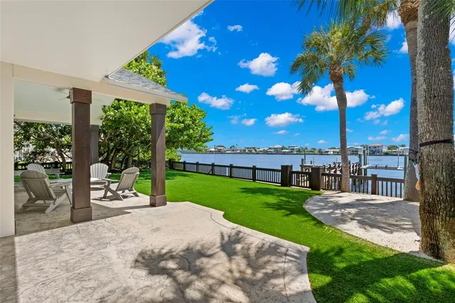 a terrace view with sitting space and garden view