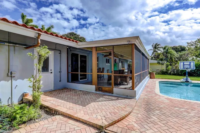 a view of a house with a porch