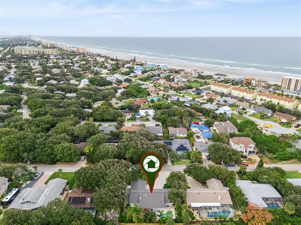 75 Calumet Avenue Ponce Inlet, FL 32127 - Photo 22 of 35 an aerial view of multiple house