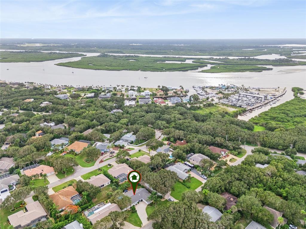 75 Calumet Avenue Ponce Inlet, FL 32127 - Photo 25 of 35 a view of city and ocean