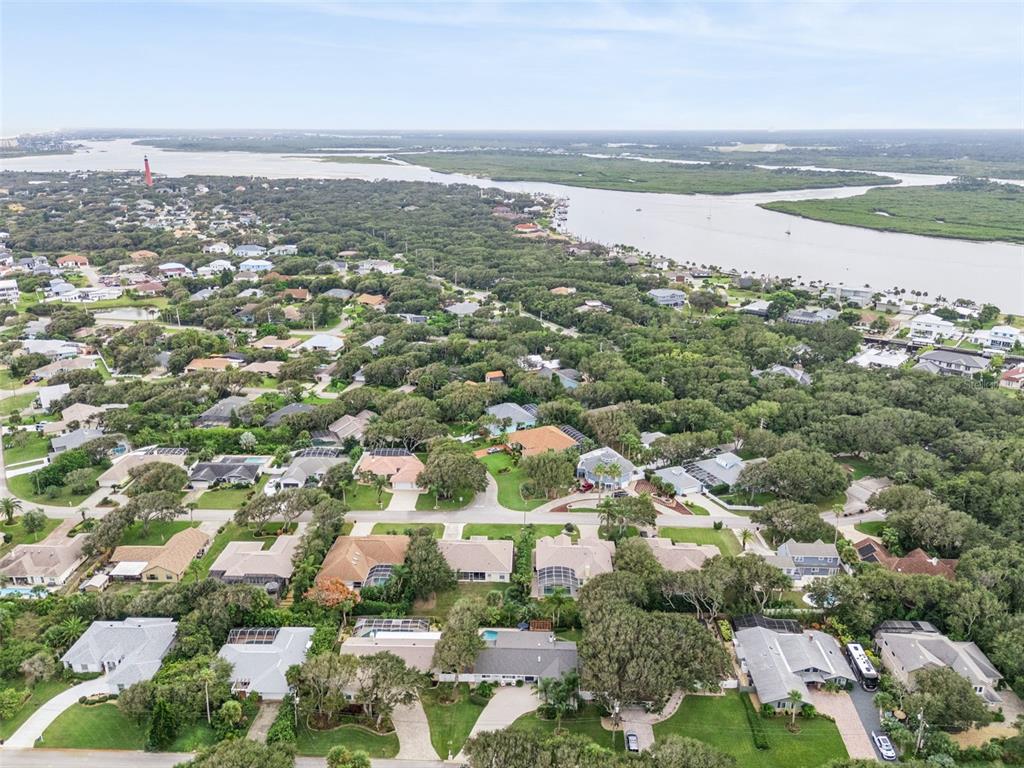 75 Calumet Avenue Ponce Inlet, FL 32127 - Photo 29 of 35 a view of city and ocean