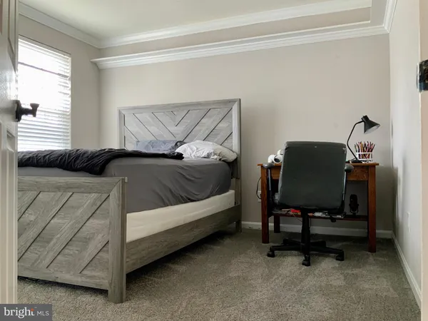an empty room with a natural light