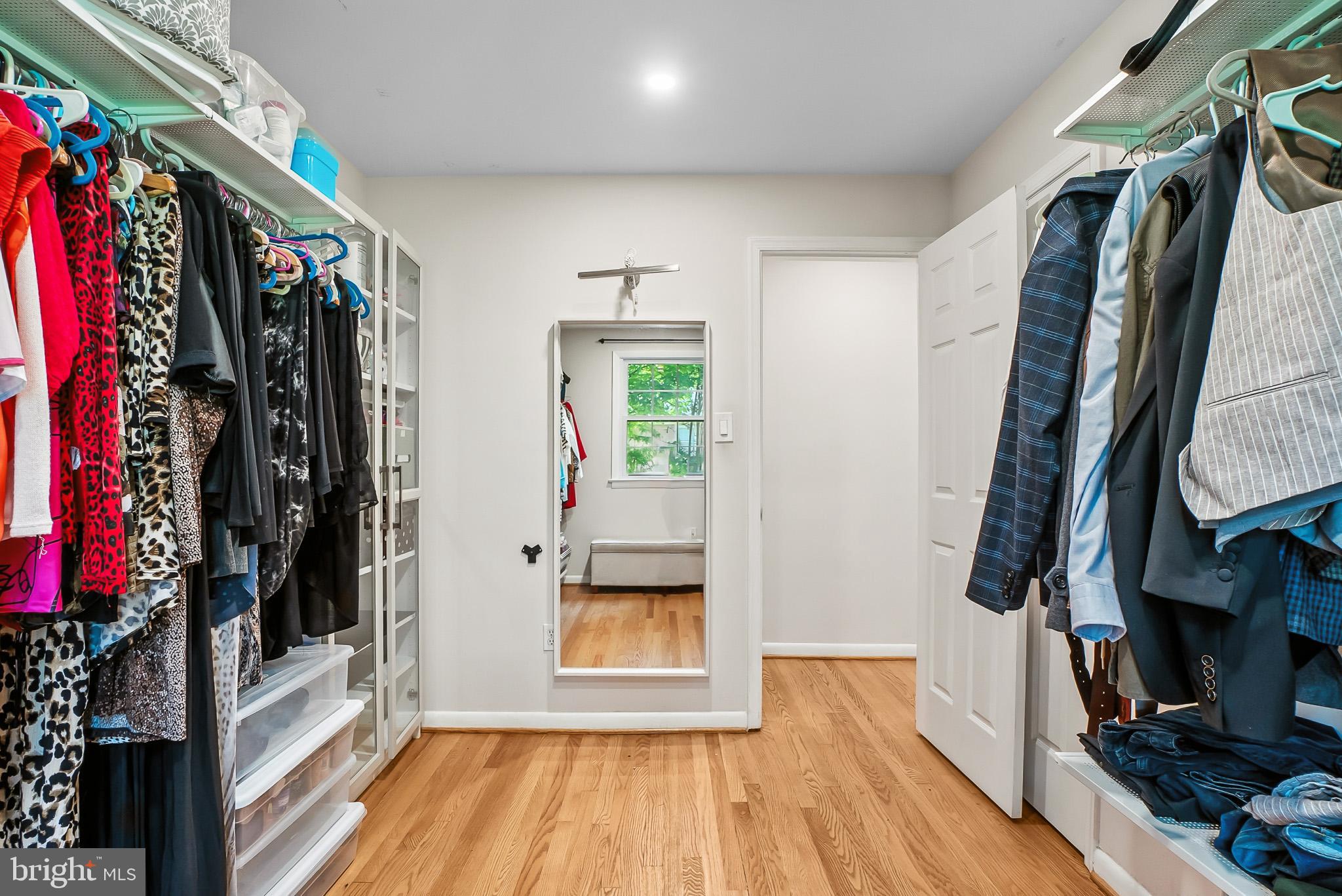2003 Forest Dale Drive Silver Spring, MD 20903 - Photo 19 of 44 a view of walk in closet with clothes and shoes