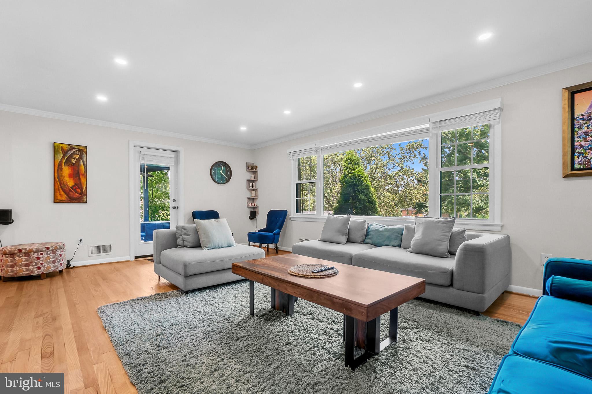 2003 Forest Dale Drive Silver Spring, MD 20903 - Photo 6 of 44 a living room with furniture and a rug