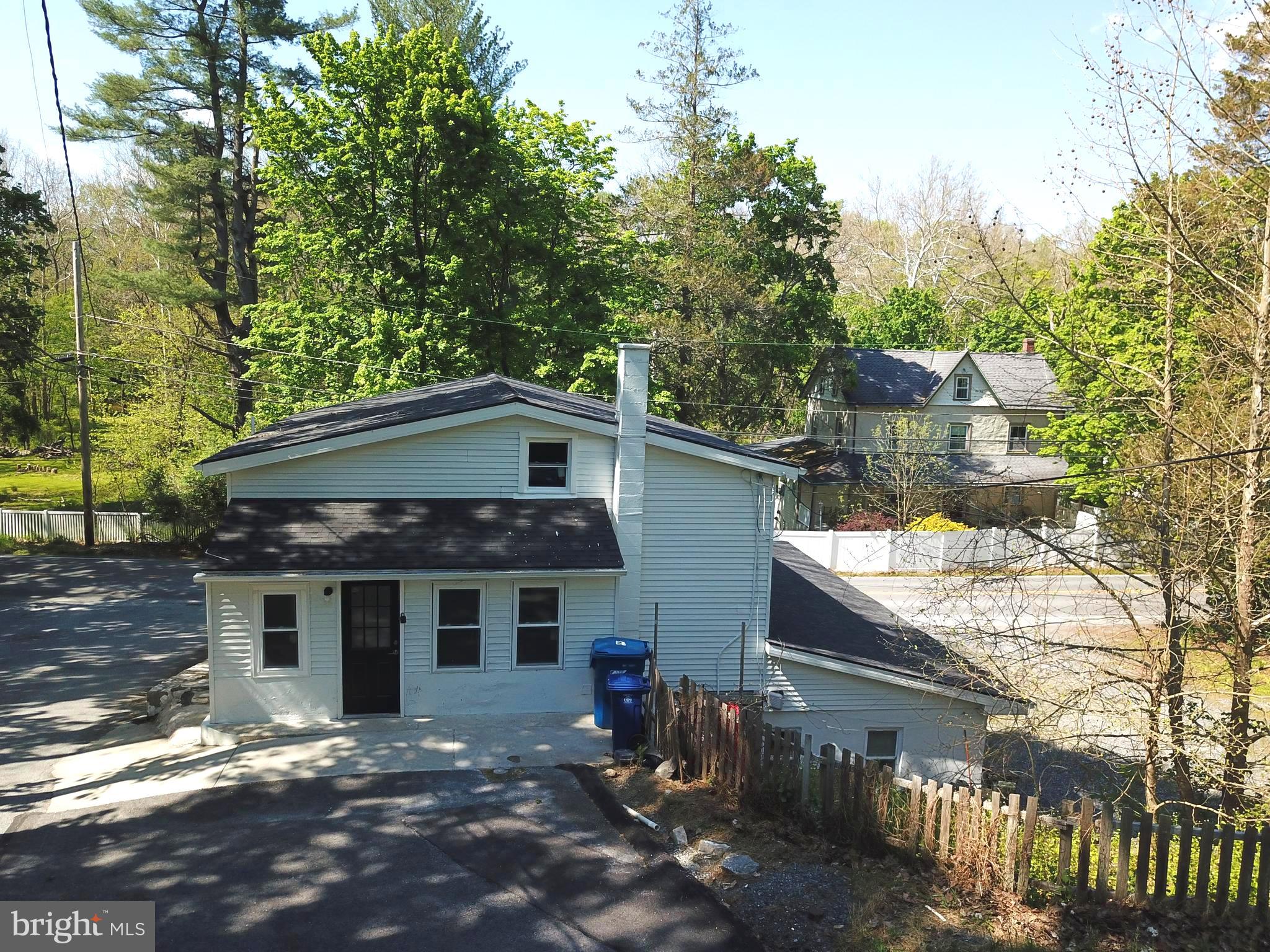 Quiet back entrance with ample parking