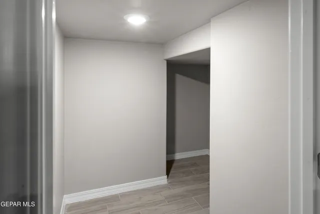 a small space with closet