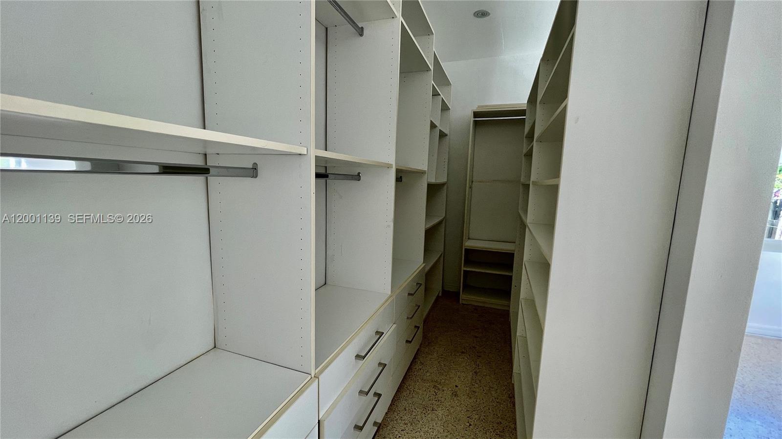 625 93rd Street Surfside, FL 33154 - Photo 36 of 50 a view of walk in closet