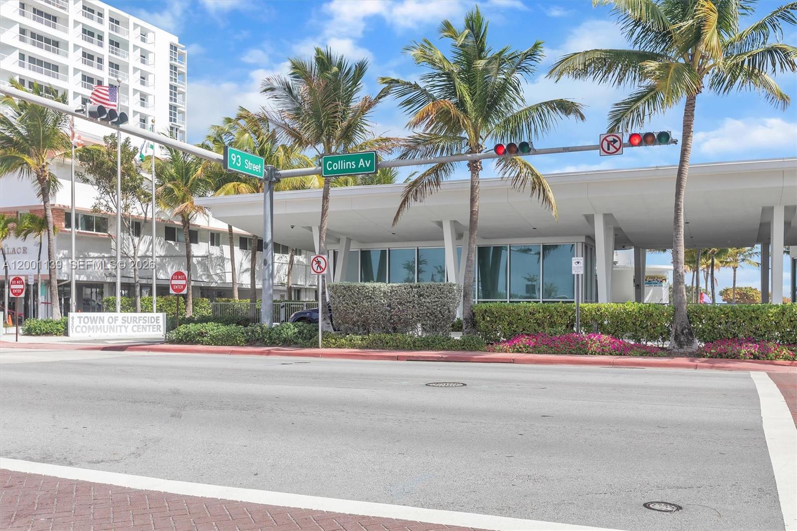 625 93rd Street Surfside, FL 33154 - Photo 44 of 50 front view of of house with a street