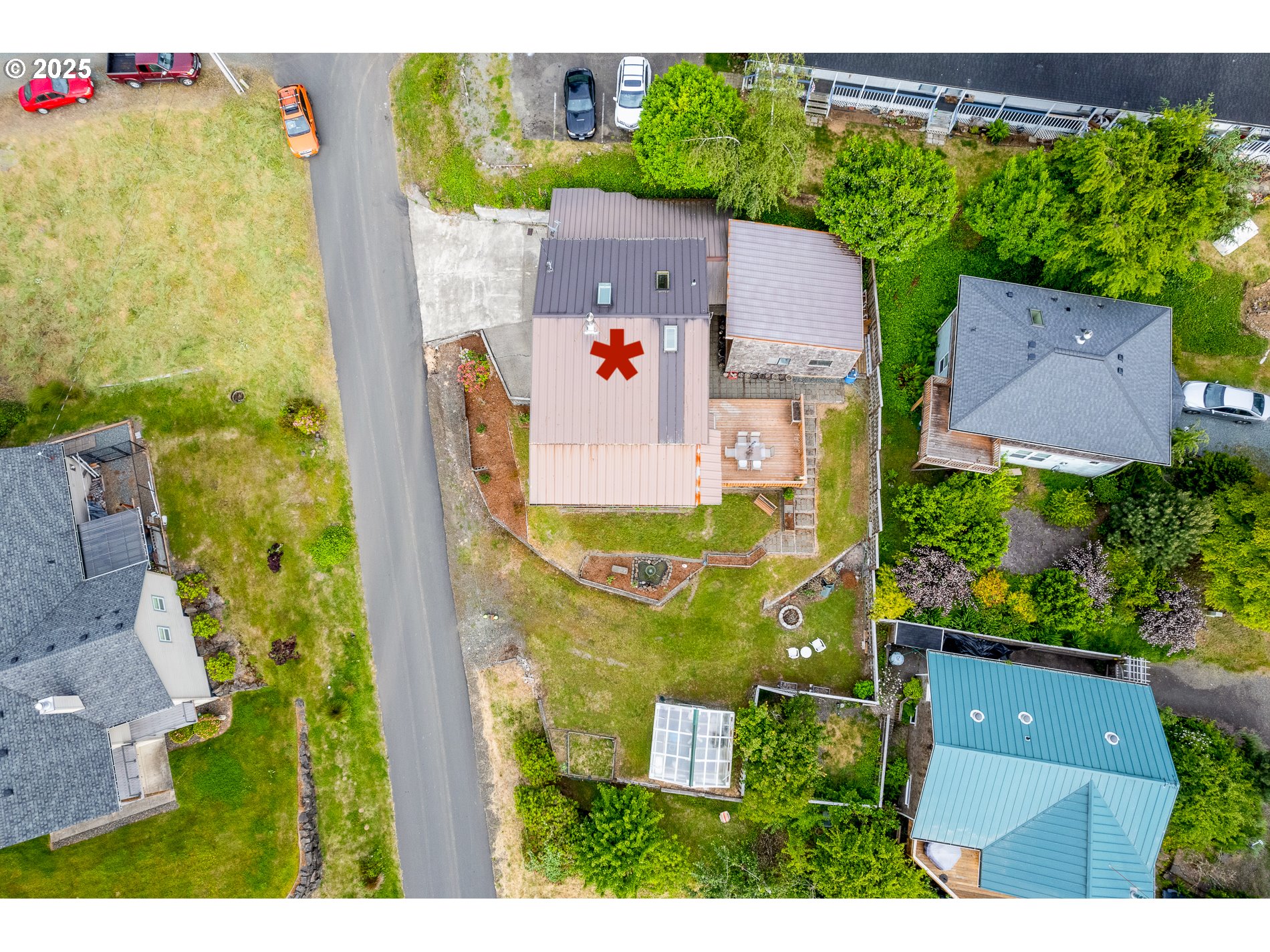 336 Gregory Street Wheeler, OR 97147 - Photo 39 of 42 an aerial view of residential house with an outdoor space