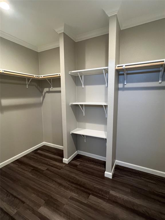 900 Chamberlin Road Dale, TX 78616 - Photo 12 of 14 a view of an empty walk in closet