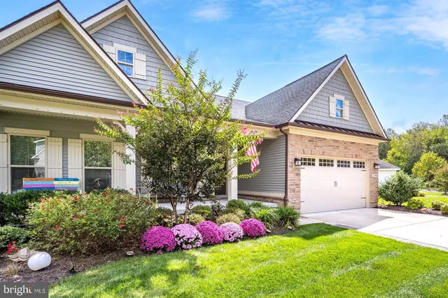 a view of a house with potted plants