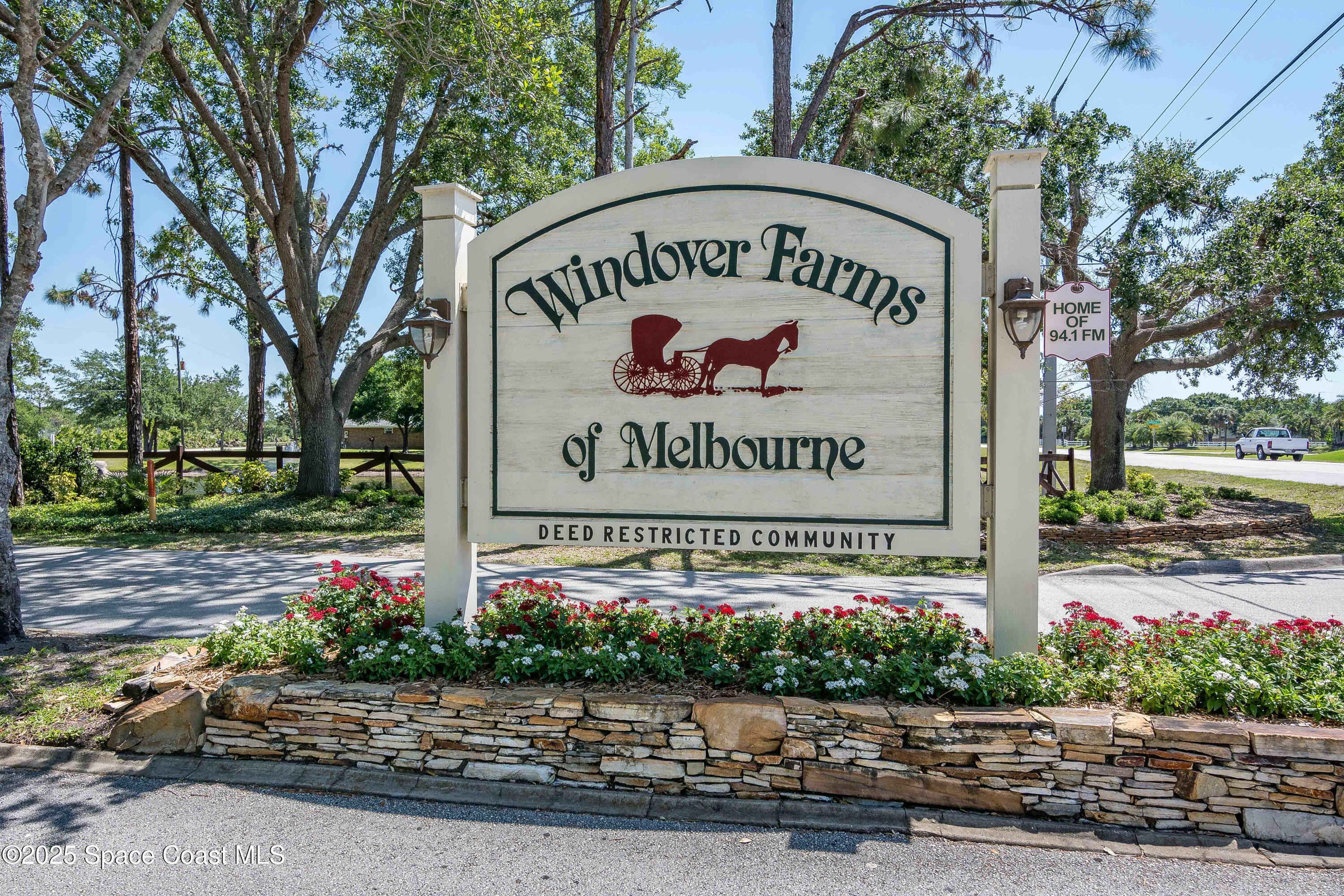 3750 Shady Run Road Melbourne, FL 32934 - Photo 43 of 50 a sign on the side of a street