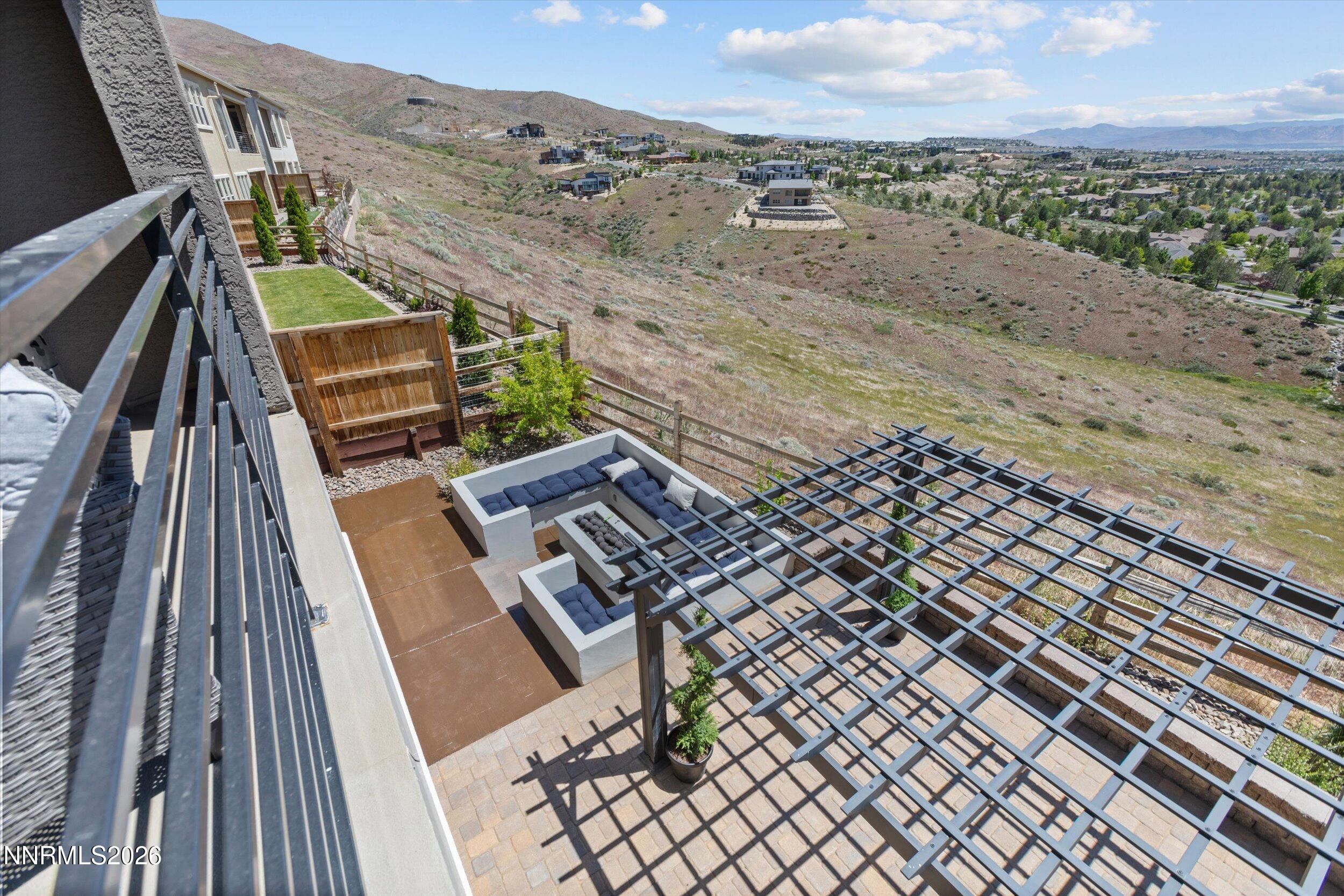 8908 Suncreek Court Reno, NV 89523 - Photo 18 of 56 Balcony ravine view