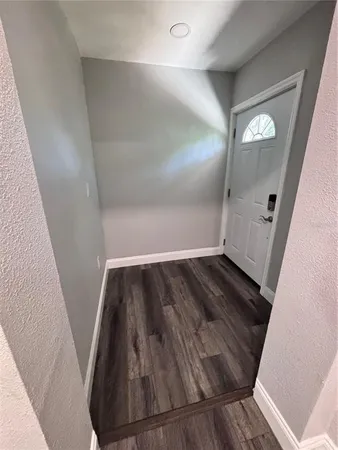 a view of wooden floor