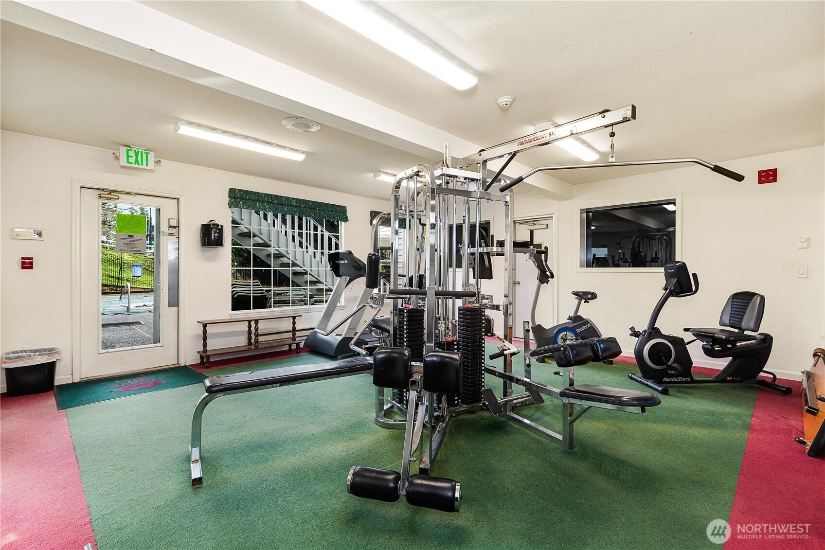 7453 Newcastle Golf Club Road, Unit G103 Newcastle, WA 98059 - Photo 35 of 37 a view of a room with gym equipment