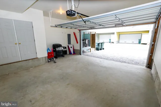 a view of room with gym equipment