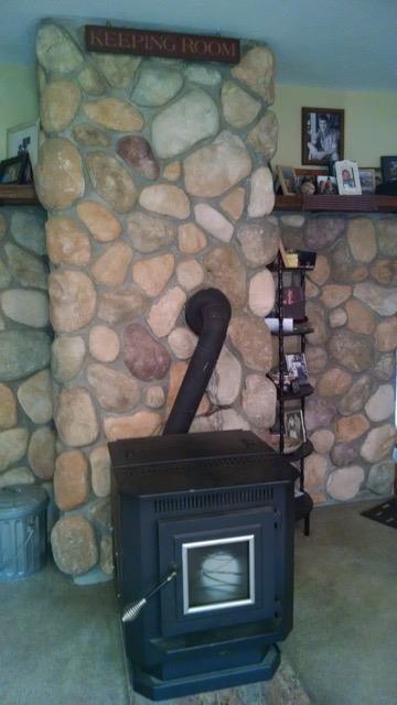 552 Durgintown Road Hiram, ME 04041 - Photo 6 of 24 Pellet stove hookup in the living...