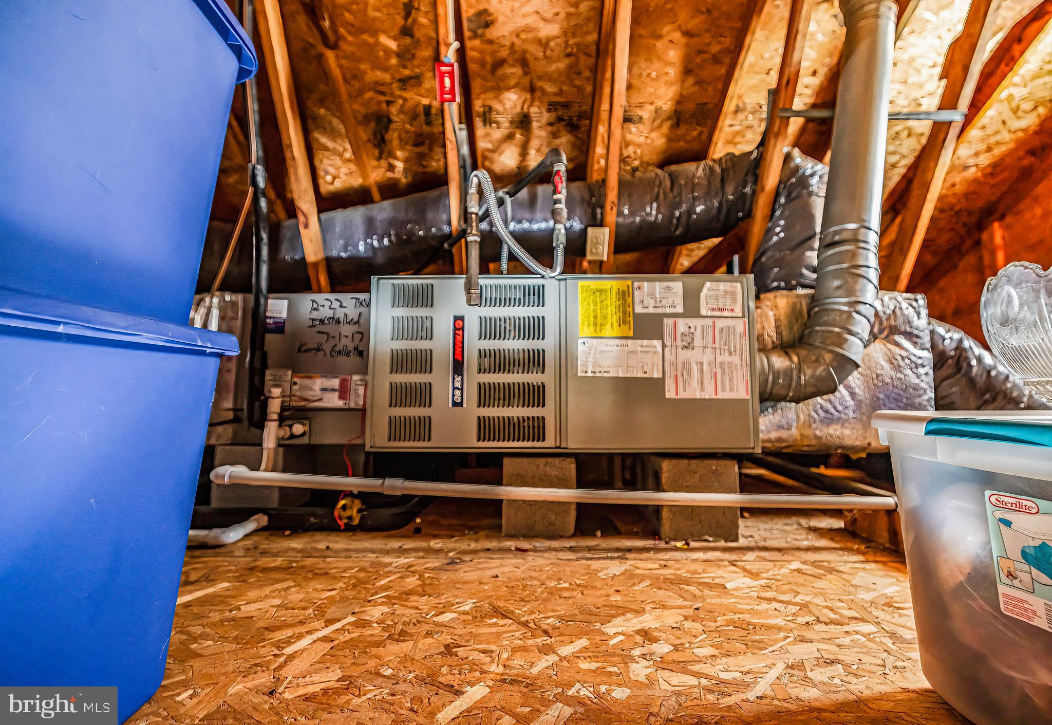 256 Sussex Road Swedesboro, NJ 08085 - Photo 29 of 29 Heating Sys in Attic