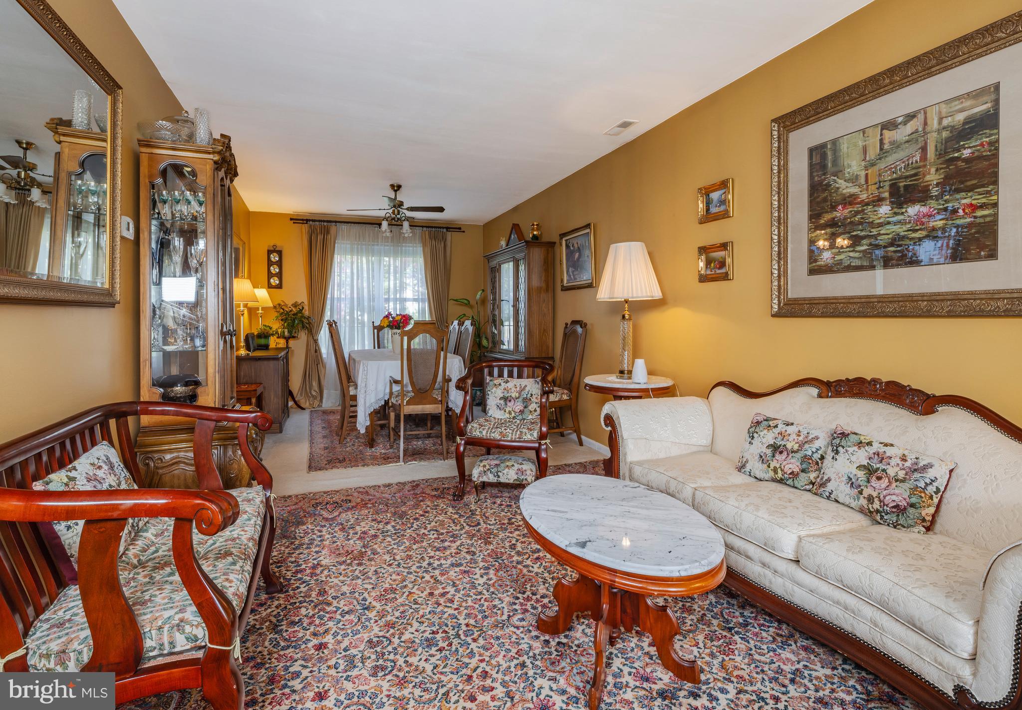 256 Sussex Road Swedesboro, NJ 08085 - Photo 3 of 29 Living & Dining Room