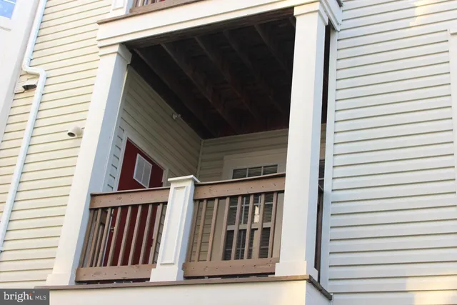 a view of front door