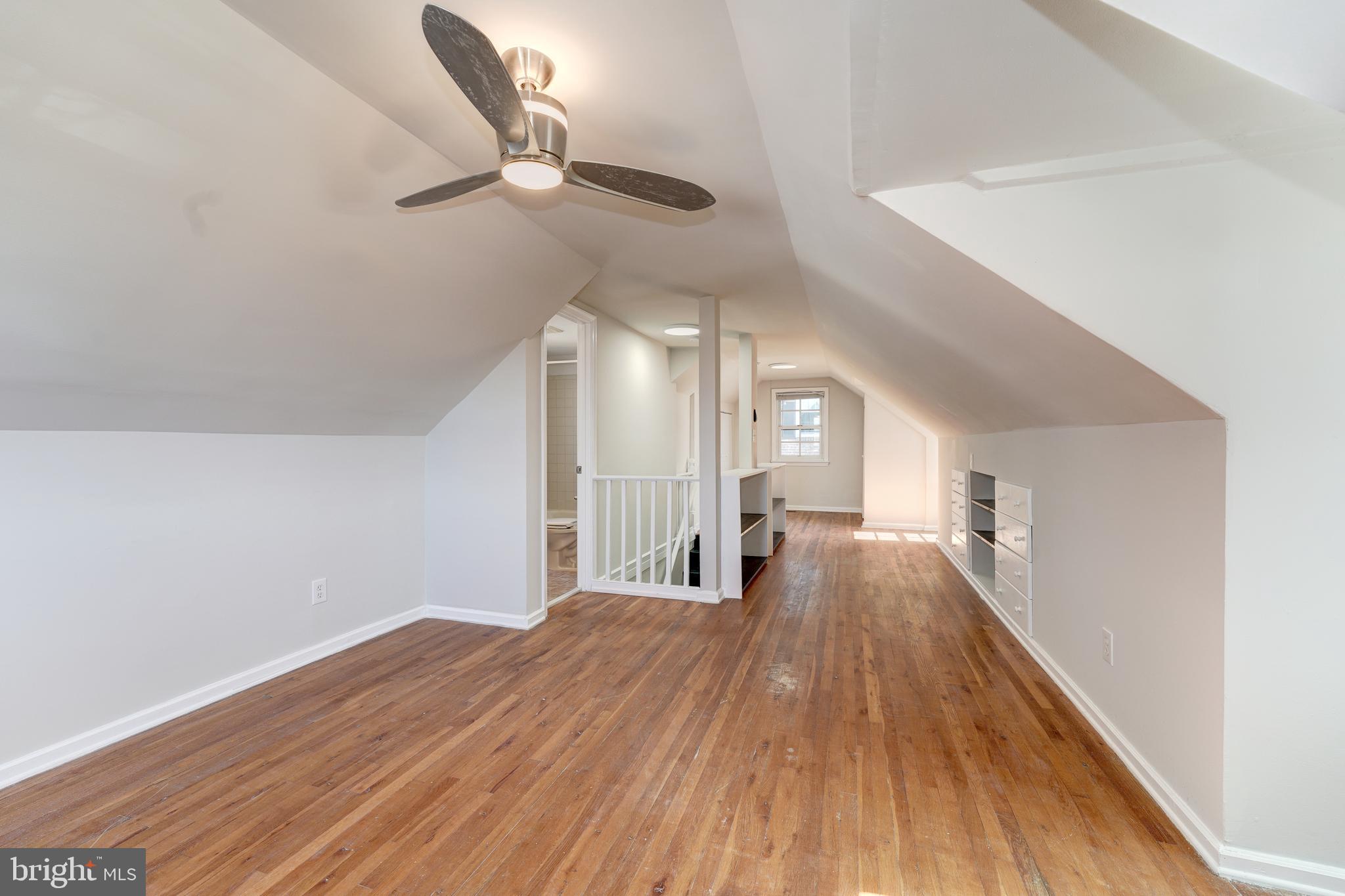 4607 North Carlin Springs Road, Unit A Arlington, VA 22203 - Photo 17 of 26 New fan;hdwd flrs in top floor Bedroom