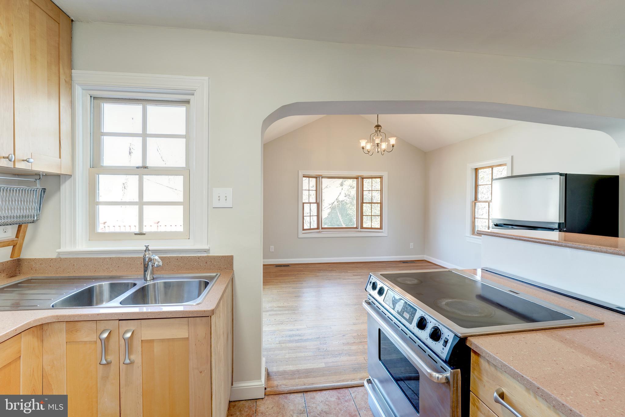 4607 North Carlin Springs Road, Unit A Arlington, VA 22203 - Photo 2 of 26 Upgraded kitchen open to Family Room