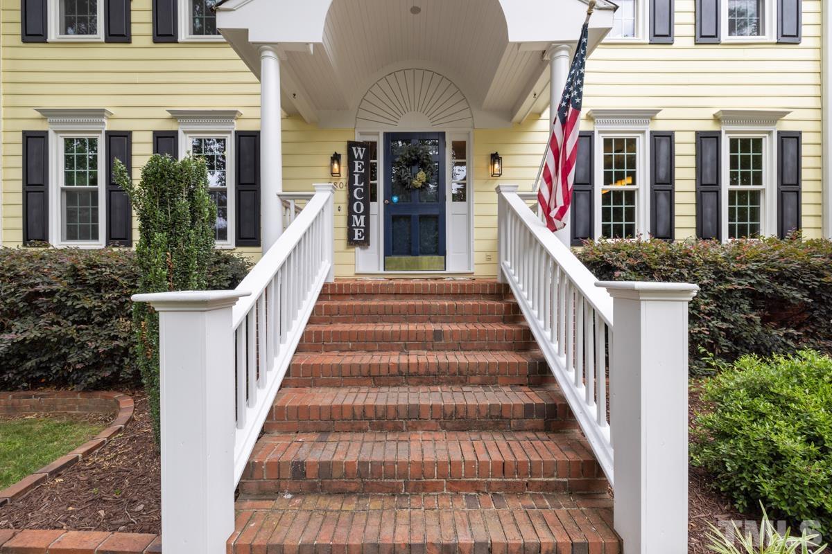 8804 Audley Circle Raleigh, NC 27615 - Photo 2 of 54 a view of a house with entryway and stairs