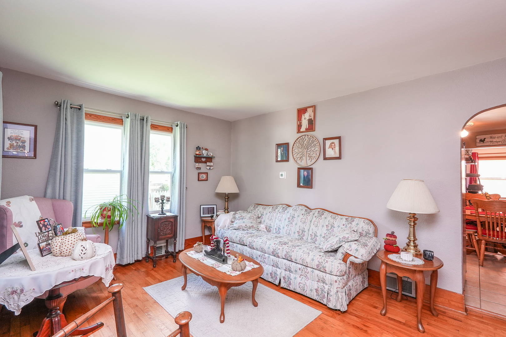 244 West 4th Street Manteno, IL 60950 - Photo 6 of 42 a living room with furniture and a large window