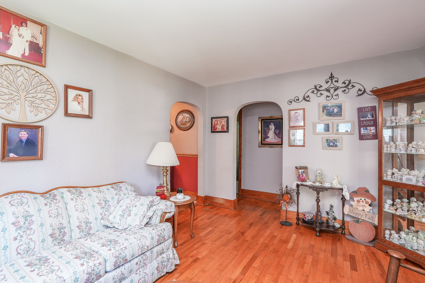 244 West 4th Street Manteno, IL 60950 - Photo 9 of 42 a living room with furniture and wooden floor