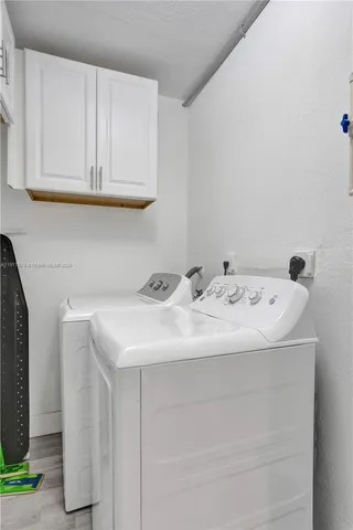 a utility room with a sink