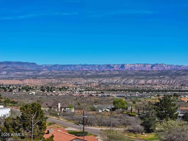 a view of a city with ocean view