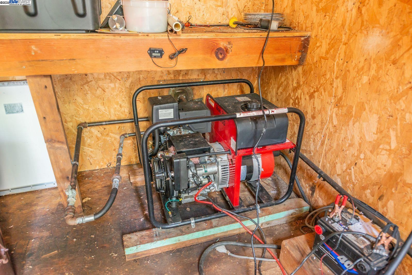 121 Mountain Aire Lane Trinity Center, CA 96091 - Photo 44 of 51 a view of storage and utility room