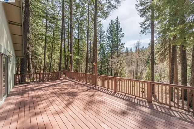 a view of backyard with green space