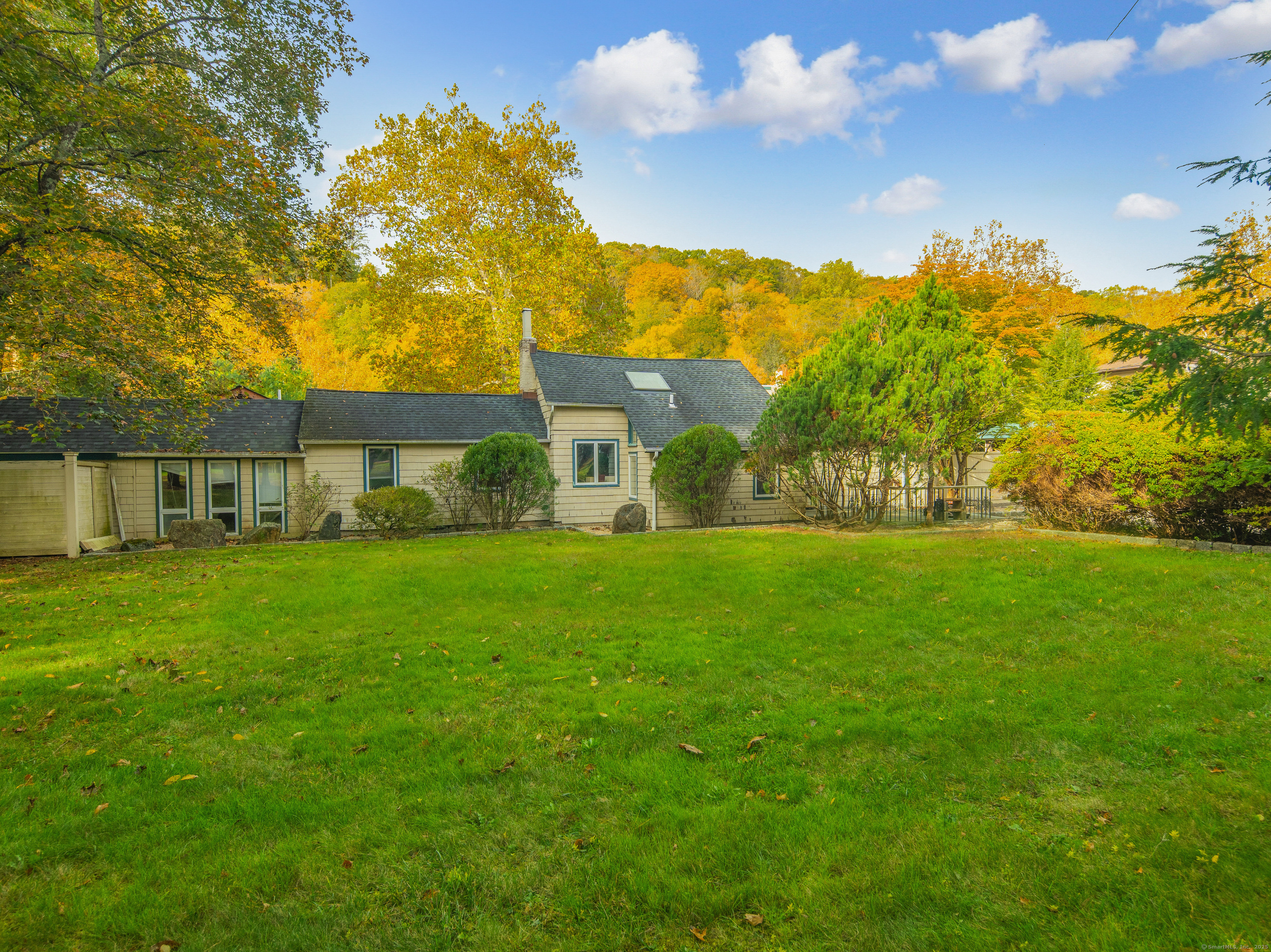 260 Lyons Plain Road Weston, CT 06883 - Photo 1 of 1 a view of house with backyard