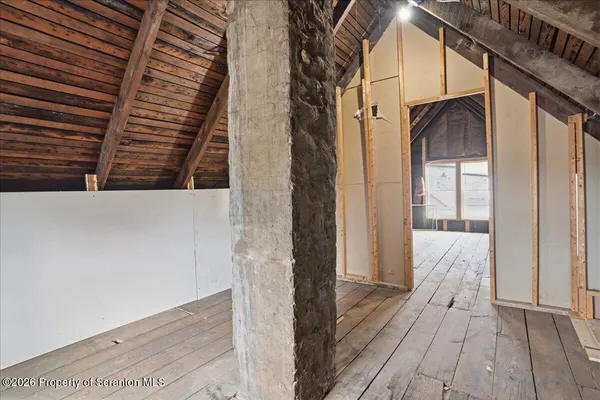 a front view of a house with a balcony