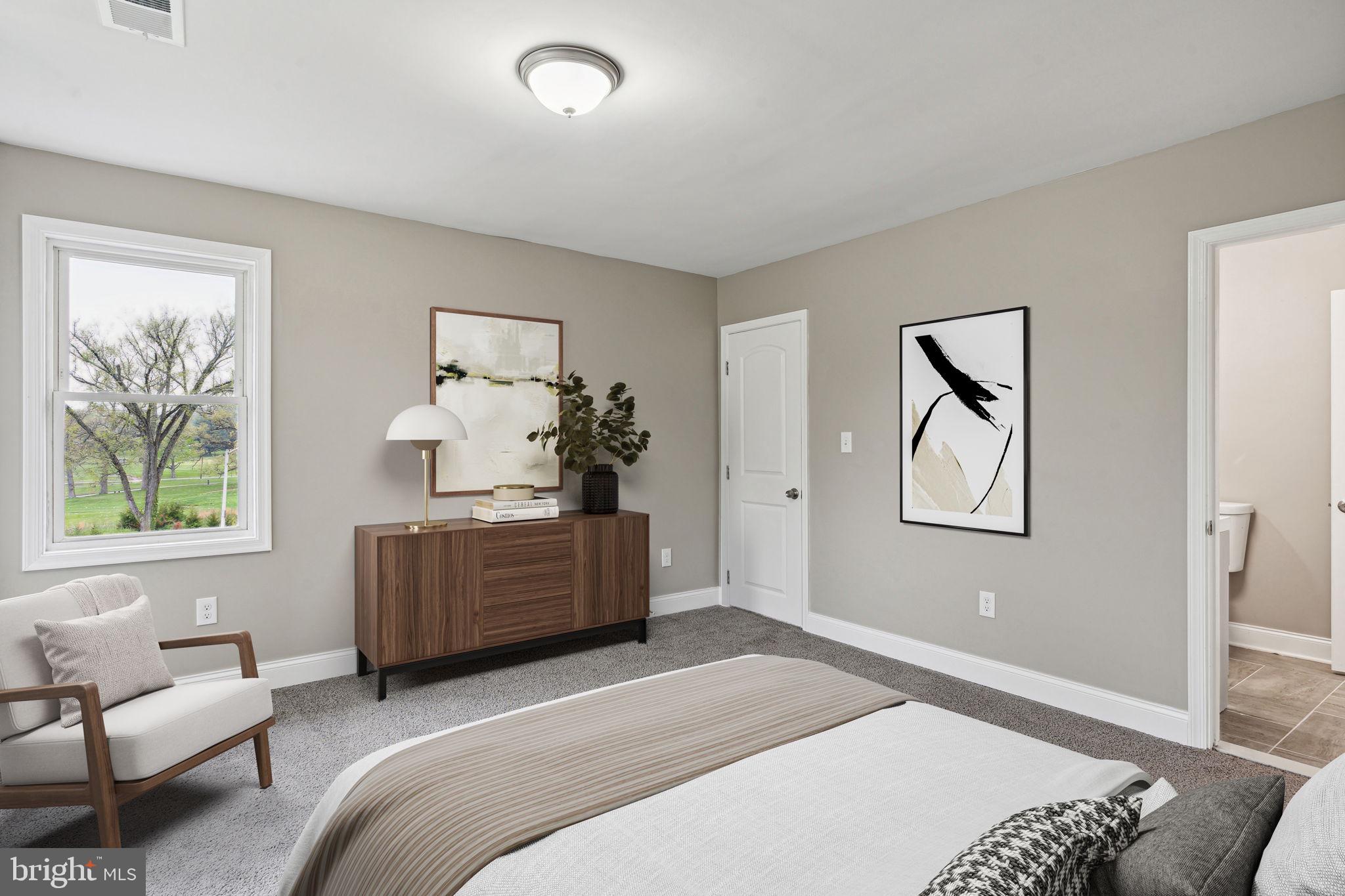 4406 Carleview Road Baltimore, MD 21207 - Photo 22 of 53 Primary Bedroom Virtually Staged